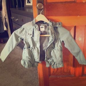 5T Old Navy Army Green Jacket